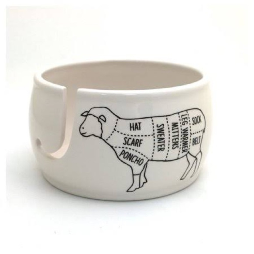 Sheep Parts Yarn Bowl